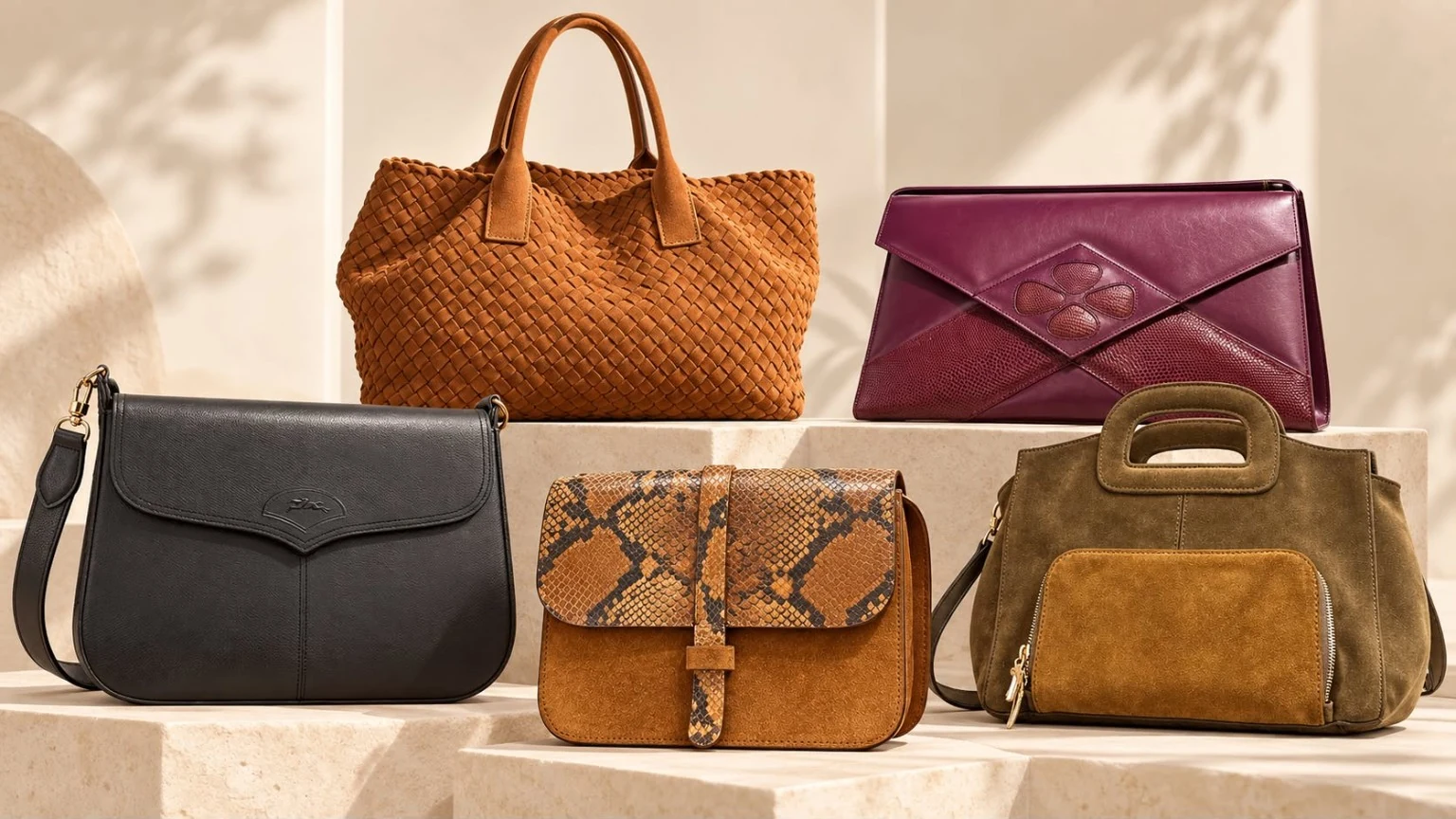 Sélection de sacs à main photographiés par Céline